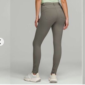 lululemon athletica Slim Chino Pants in Olive Gray